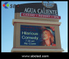 LED outdoor full color screen and Ad. board