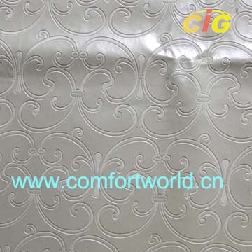 PVC Embossed Aritificial Leather For Funiture