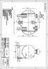 Conventional stainless steel no negative pressure steady flow tank installation size chart