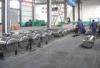 Production site, the continuously upgrading large-scale equipments, automatic cutting machine, weldi