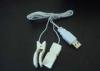 Ear Clip Tens Electordes Wire / Tens Lead Wire For Surgical Instrument, Copper Tens Lead Wires