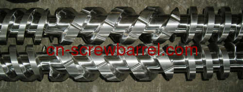 Extruder parallel twin screw and barrel for PP/PVC/ABS/PS