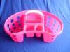 popular plastic shower basket with handle