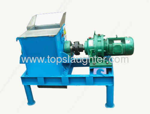 Rendering plant for slaughter house waste Raw material crusher