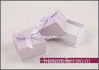 Engagement Ring Boxes, Jewelry packaging wedding ring box and elegant ring presentation box with bow