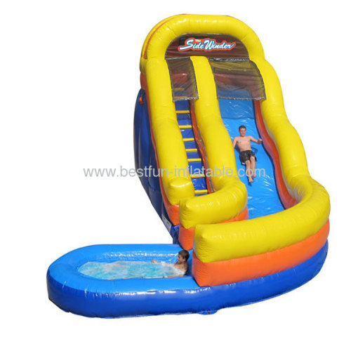 The Sidewinder Cruvy Water Slide