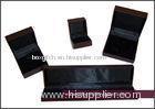 UV coating / varnishing black sponge and velvet girls and womens Jewelry Box Set for Jewellry packag