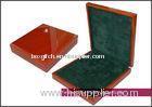 Wooden Jewellery Boxes, traditional wood sprayed oil and velvet necklace gift display box for Jewelr