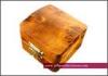 Square Wooden Jewellery Boxes, classic and Romantic wooden Jewelry packaging ring box for wedding