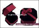 Plastic Jewelry Boxes, designer engagement diamond ring presentation box with bowknot for women