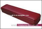 eye-catching red leather plastic jewelry box