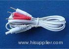 Therapy Equipment Medical Cable With 4pin /T ens Unit Lead Wire For Electrode Pulse Massager Machine