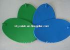 160*98mm Silicon Ellipitc Physiotherapy Electrodes Pads For Massage, 42g / pcs Silicone Rubber Pad