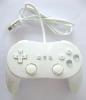 White Comfort Wii Classic Controller Grip With A Traditional Mold