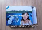 Fat Burning Mini Slimming Massager, Blue, Black Digital Therapy Massager For Blood Circulation