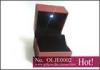 Personalized light Pendant Earring display case box, LED Earring Jewellery Boxes / Earring Gift Box