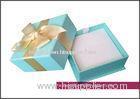 Custom paperboard Earring Gift Boxes / earring jewelry boxes, personalized sponge and velvet earring