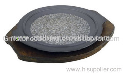 Downstream stone dish frying pan