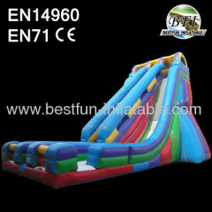 Double Lanes The Edge 35' Inflatable Slide
