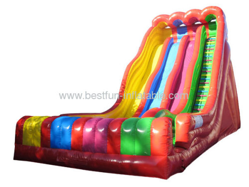 Triple Lindy Inflatable Slide