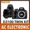Nikon D3100 Digital SLR Camera 18-55mm VR+Tamron AF 70-300mm f/4-5.6 Di LD Lens
