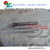 Nitrided screw barrel for extrusion line