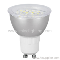 5.5w led spot lighting gu10 30smd 550lm new product