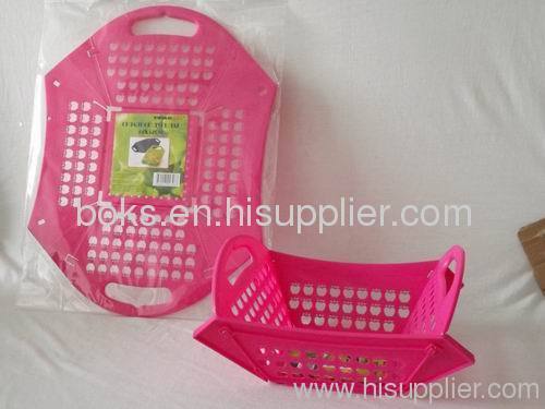 plastic folding mini baskets