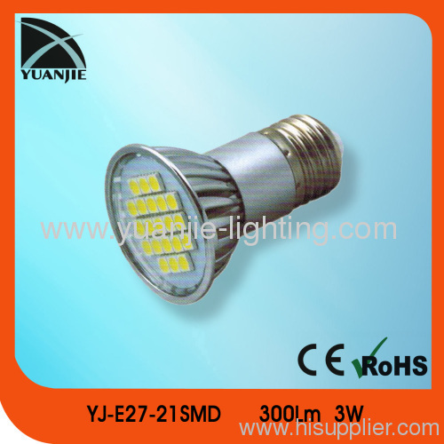 3w E27 high bright led spot lamp