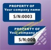 Custom tamper proof void stickers,warranty void if removed labels