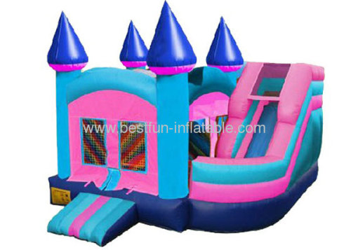 Princess Combo Twist Inflatable Slide Bouncer Combo