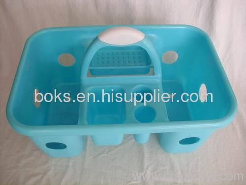 plastic bath baskets with handle