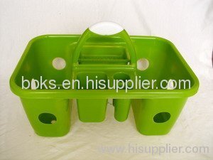 plastic bath baskets with handle