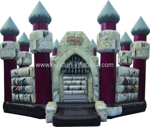 PVC Inflatable Sorcerer's Castle