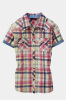 sell shirt in check fabric
