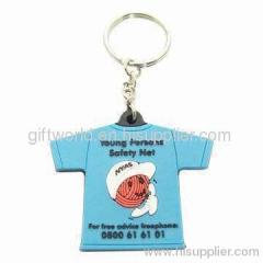 PVC or rubber keychain