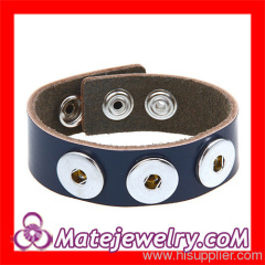 Wholesale Fashion Travel Jewelry Noosa Amsterdam Leather Bracelets Cheap