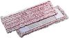 red microfiber washable floor cleaning cotton mop refill