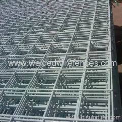 Galvanized welded mesh panels