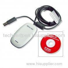 Xbox 360 Wireless Gaming Receiver Including A Six-foot USB Cable