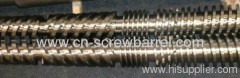 Zhoushan screw barrel conical type for upvc pipe extruder