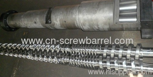 twin screw pe pipe extruder line