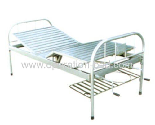 STAINLESS STEEL DOUBLE CRANKS HOSPITAL BED