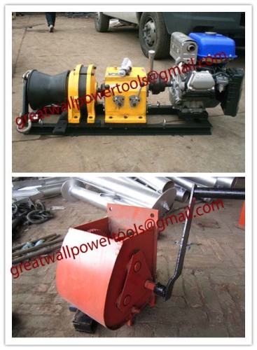 Price cable puller,Cable Drum Winch, cable puller,Cable Drum Winch