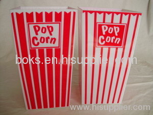 disposable plastic square popcorn bucket