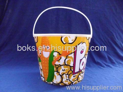 plastic popcorn cup with handle