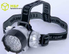 Plastic 16 LED high power miner headlamp