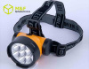 Plastic 7 Straw hat LED high power mining headlamp