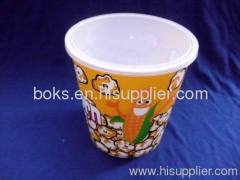 plastic popcorn bowl with lid