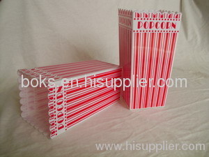 disposable plastic popcorn buckets container